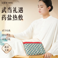 艾修堂AP-CH1W1 藏青盐热敷包 粗盐理疗袋电加热盐袋艾灸艾草暖腹肩颈护腰带