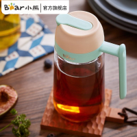 小熊(Bear)CX-W0037油壶 食用油调味调料罐家用厨房防漏油壶自动开合玻璃油瓶