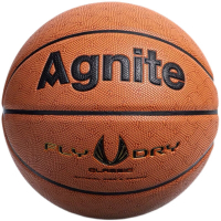 得力(deli)安格耐特F1107 7号吸湿PU贴皮篮球(橙色)