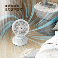 西屋(Westinghouse)电风扇家用空气循环扇大风量桌面台式电扇摇头小风扇循环对流换气扇轻音节能落地扇 台扇风扇