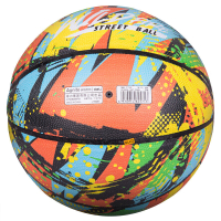 得力(deli)安格耐特F1182 7号花式PU贴皮篮球(花色)(个)