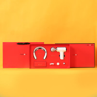 豹牌 舒享健康套装 BP-T62 红色 颈椎按摩仪(充电款)+智能筋膜枪 礼盒装