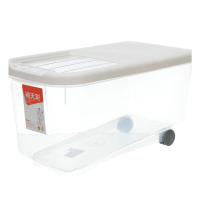 禧天龙(Citylong)T-3038米桶 防虫储米箱厨房面粉桶米桶带滑轮密封