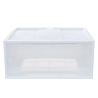 禧天龙(Citylong)G-5052单层柜2个装 塑料抽屉式收纳柜床头柜玩具储物柜多功能浴室柜整理箱