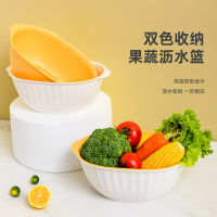 禧天龙(Citylong)C-7321节节筛盆 双层沥水篮果蔬洗菜盆