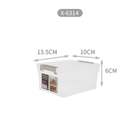 禧天龙(Citylong)X-6315围典收纳箱2个装(白) 塑料整理收纳箱家用衣服被子储存箱