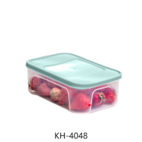 禧天龙(Citylong)KH-4048保鲜盒4个装(雾青色) 家用食品抗菌收纳盒