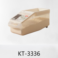 禧天龙(Citylong)KT-3336美佳米桶(米白) 防虫防潮密封加厚家用收纳储米箱