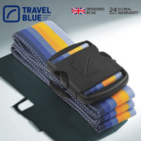 蓝旅(TRAVEL BLUE)040混色 行李箱捆绑带一字打包带加固旅游托运行李