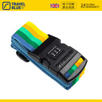 蓝旅(TRAVEL BLUE)047混色 旅行箱密码锁打包带商务出行旅游行李托运加固捆绑带多彩色