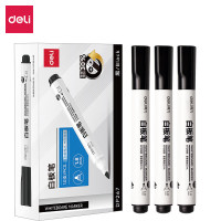 得力(deli)白板笔办公专用 DP267 黑 1支