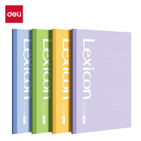 得力(deli)办公无线装订本 纸面顺滑DP406 A5 30张 颜色随机 1本