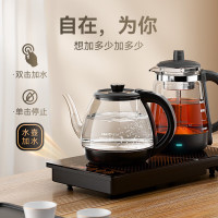 金灶(KAMJOVE) 1L全自动上水茶台烧水壶保温一体全自动恒温电热水壶喷淋式玻璃煮茶壶 FA-9A