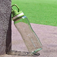 富光 速腾运动水杯食品级PC材质随手塑料杯 无滤网 700ml FGAA029-700绿色