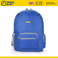 蓝旅(TRAVEL BLUE) 065蓝色 便携轻便皮肤包折叠包双肩户外徒步旅行背包 折叠包20L