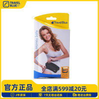 英国蓝旅(Travel Blue) 113黑色 纤巧贴身腰包 跑步腰包 手机包贴身隐形防盗钥匙包旅游运动腰包
