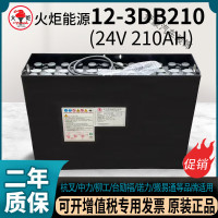 行后叉车电池组12-3DB210电动叉车蓄电瓶24V210AH搬运堆高车电瓶 火炬48V455AH