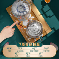 金灶(KAMJOVE) 0.8L自动上水电热水壶泡茶专用电茶壶烧水壶恒温一体玻璃烧水泡茶壶H8