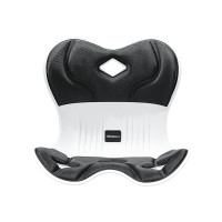 美仕达 按摩矫姿坐垫人体工学护腰护背久坐不累办公必备 MS-Y1黑色