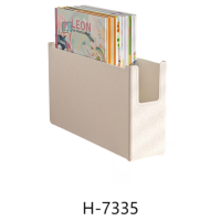 禧天龙(Citylong)H-7335直角柜内收纳盒2个装(奶白)多功能桌面储物盒书本面膜化妆品收纳盒