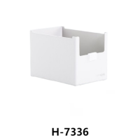 禧天龙(Citylong)H-7337直角柜内收纳盒(白)桌面化妆首饰抽屉整理盒