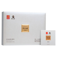 白大师 白茶茶砖福鼎白茶寿眉126g 2018年白牡丹方片