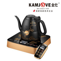 金灶(KAMJOVE) 0.9L全自动上水电茶炉烧水壶涌泉式底部加水保温一体电热水壶恒温热水壶家用茶壶金莊E7
