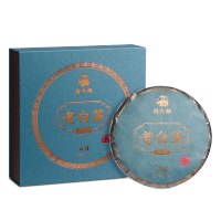 白大师 白茶茶叶2017年贡眉正脉之源紧压茶饼盒装300g