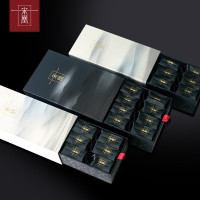 宋凰 特级乌龙茶凤凰单丛茶叶礼盒装单枞茶蜜兰香企业定制中秋送茶礼盒 宫玺(黑色)150g*1盒