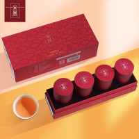 宋凰 红茶金骏眉原生态高山茶树芽中小种工夫红茶礼盒企业定制茶叶礼 金骏眉四小罐30g*4罐