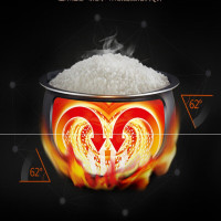 苏泊尔(SUPOR)24小时预约 创新热对流锅体微压烹饪技术电饭锅 家用电饭煲 CFXB40FC5033A-75