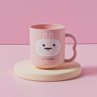 禧天龙(Citylong)KB-7326萌趣日常漱口杯(萌趣兔子印花)家用婴儿牙刷杯子可爱卡通牙缸牙具