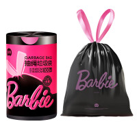 宜洁 抽绳垃圾袋黑色45cm*50cm*100只 K-8156