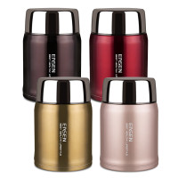 水宜生 焖烧杯 家用焖粥 便携成人超长保温焖烧壶 304不锈钢闷烧饭盒 A105 480ML 四色可选