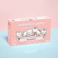 宜洁 KT一次性PE手套14cm*26cm*50只K-9408