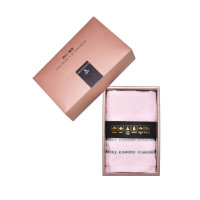 金号 绣丽/毛巾系列-3 粉色单条毛巾礼盒装 HY1678-3
