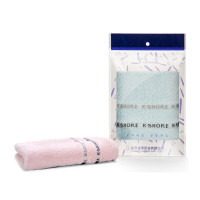 金号 绣丽-毛巾系列-6 粉色单条毛巾袋装 HY1678-6