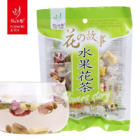 忆江南水果花茶(菠萝味)72克/袋 山楂葡萄干炒青绿茶
