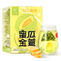 忆江南蜜瓜金萱乌龙茶哈密瓜干重瓣红玫瑰花水果冷热泡下午茶包礼物 蜜瓜金萱45g