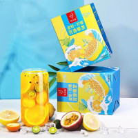 忆江南 花茶礼盒养生茶 金桔柠檬百香果茶 105g * 1盒