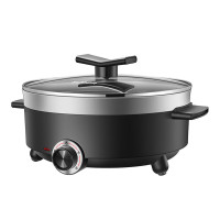 苏泊尔(SUPOR)4L多功能锅家用电锅煎烤锅电煮锅炖煮焖涮多用途锅韩式电热锅电火锅雙H28YK12