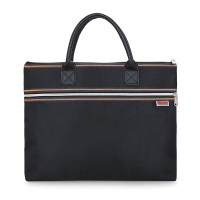 斯莫尔 商务公文包 男横款休闲时尚电脑包 手提包 文件包 SL-1714 黑色