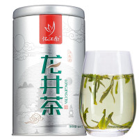 忆江南 明前龙井绿茶银罐自饮口粮茶叶杭州送长辈 龙井绿茶200g*1罐