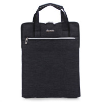 斯莫尔(SIMOER) 手提办公包 牛津帆布商务休闲包 男公文包 会议包 SL-8134 黑色 竖款