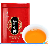 忆江南正山小种茶叶福建武夷山原产小种红茶罐装茶叶50g散装茶 正山小种1罐50g