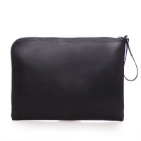 斯莫尔(SIMOER) 男士手包 大容量A4文件商务公文包 手拿包 手抓皮包 SL-868 黑色