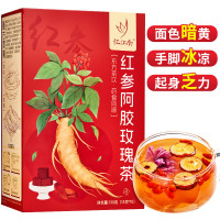 忆江南 红参阿胶女神茶玫瑰花茶包补红枣桂圆气枸杞贵料血女茶