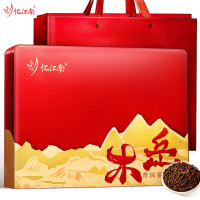 忆江南普洱茶熟茶茶叶礼盒装特级正品官方旗舰店云南过年送礼年货 烤漆系列-300g普洱茶-礼盒