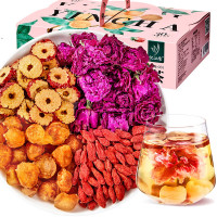 忆江南 花茶桂圆红枣玫瑰花茶30包补果气茶血养生茶实用伴手礼