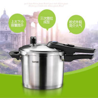 苏泊尔(SUPOR)压力锅 304不锈钢家用快煮高压锅 光滑易清洁 聚能环锅底快速排气 三挡调压磁炉燃气通用 YW24L